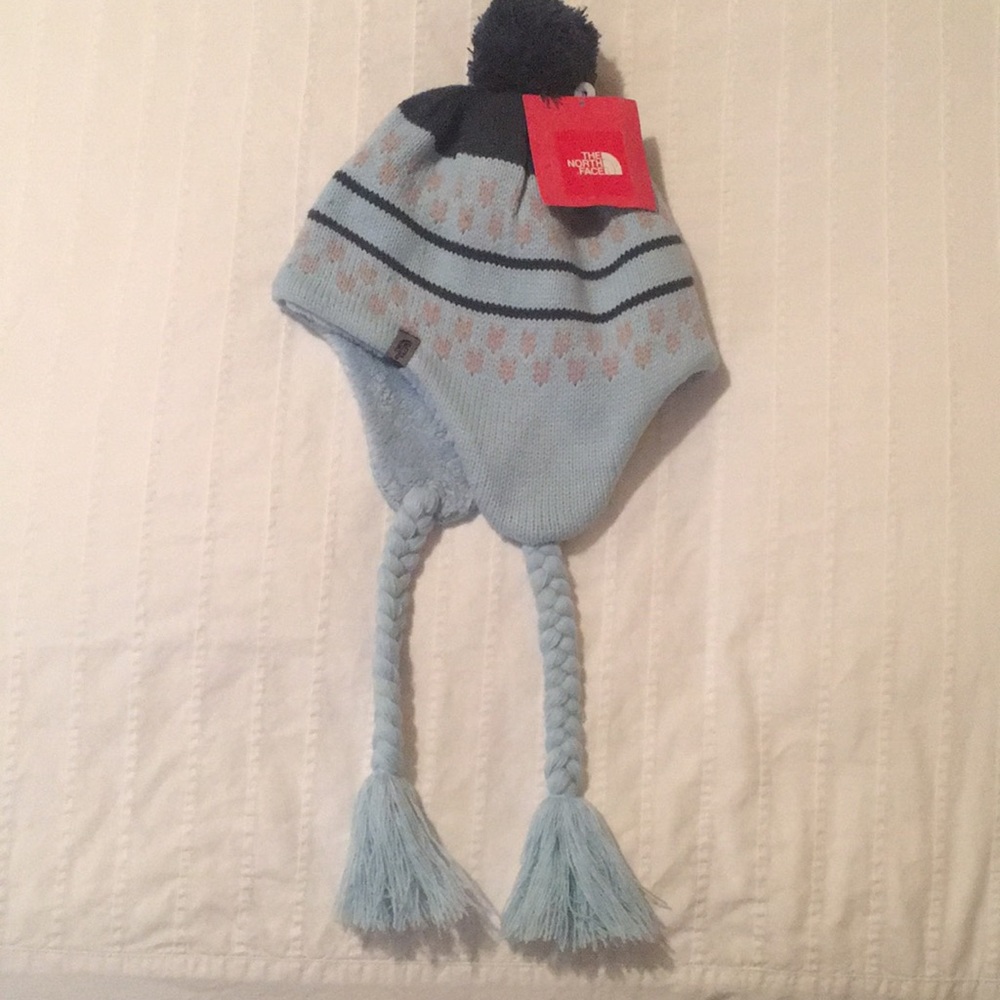 The North Face Claudia beanie in blue